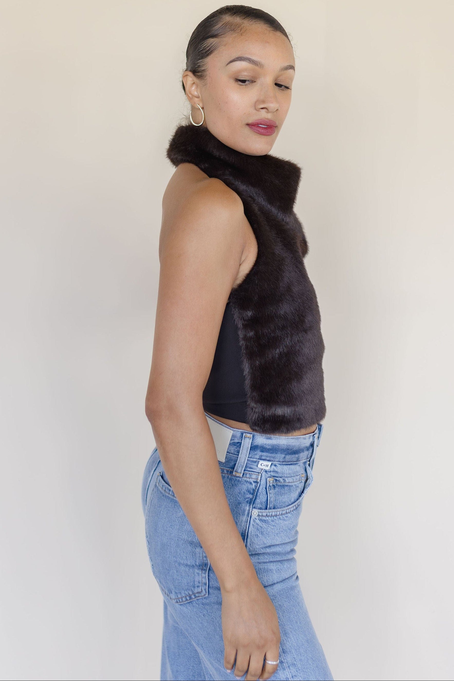 Cassidy Faux Fur Top