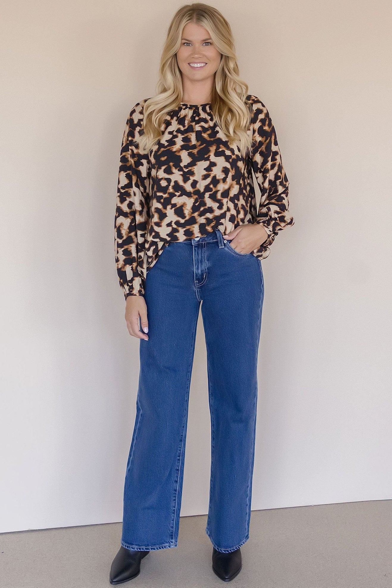 Ibine Long Sleeve Blouse Ibine Long Sleeve Blouse