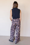 All Out Satin Leopard Pant