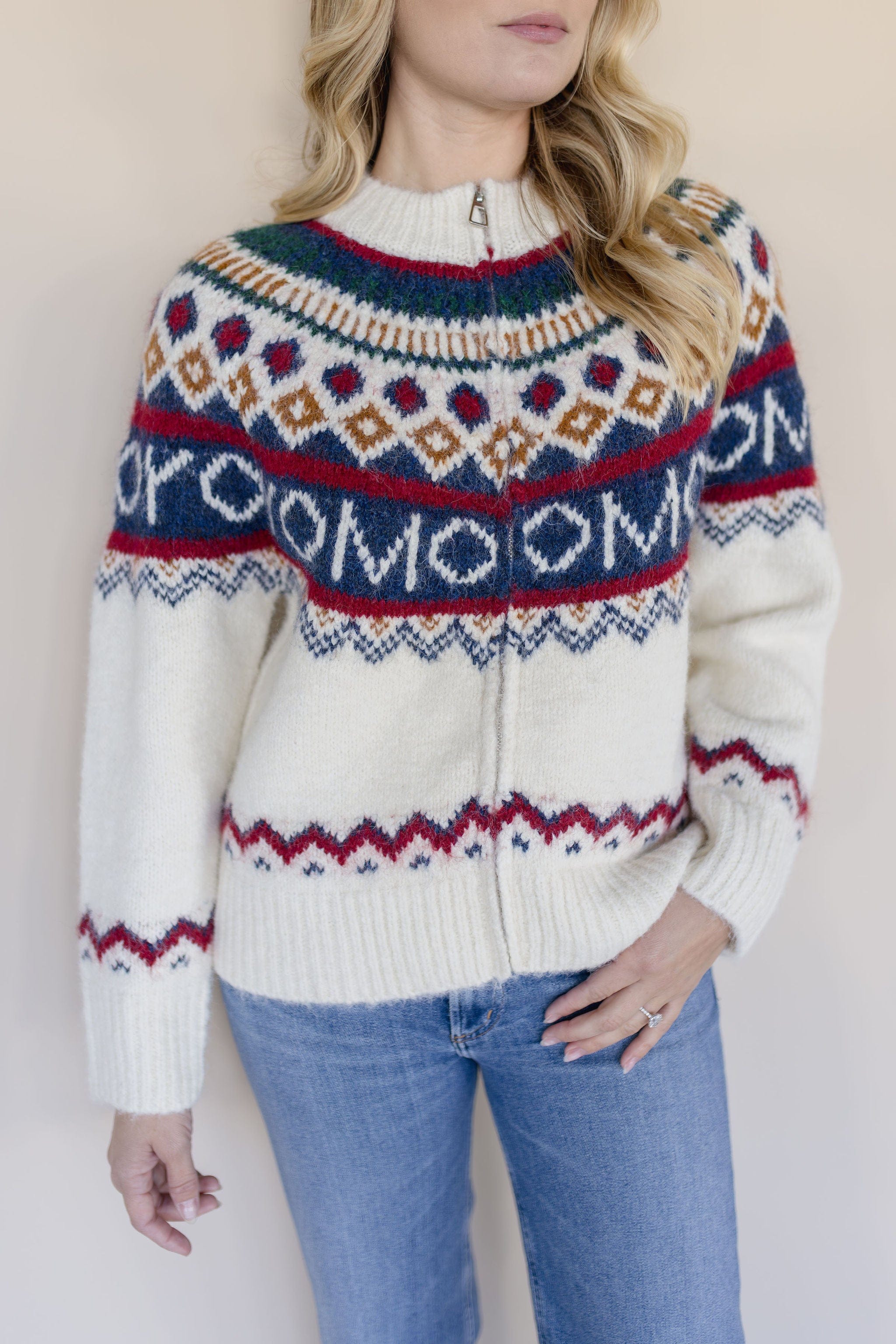 Alpine Zip Up Sweater