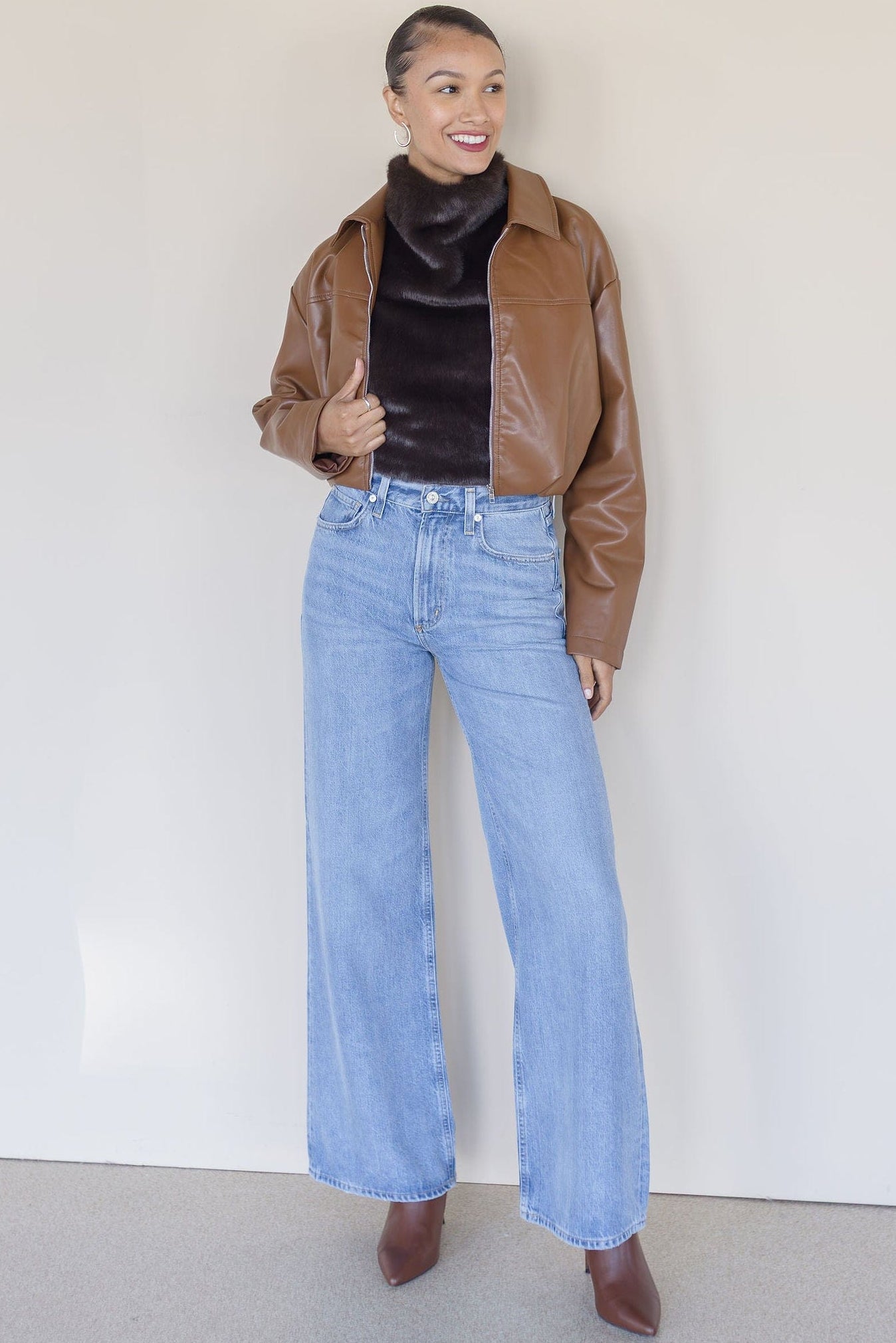 Cassidy Faux Fur Top