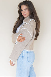 Helena Stitch Detailed Cardigan Helena Stitch Detailed Cardigan