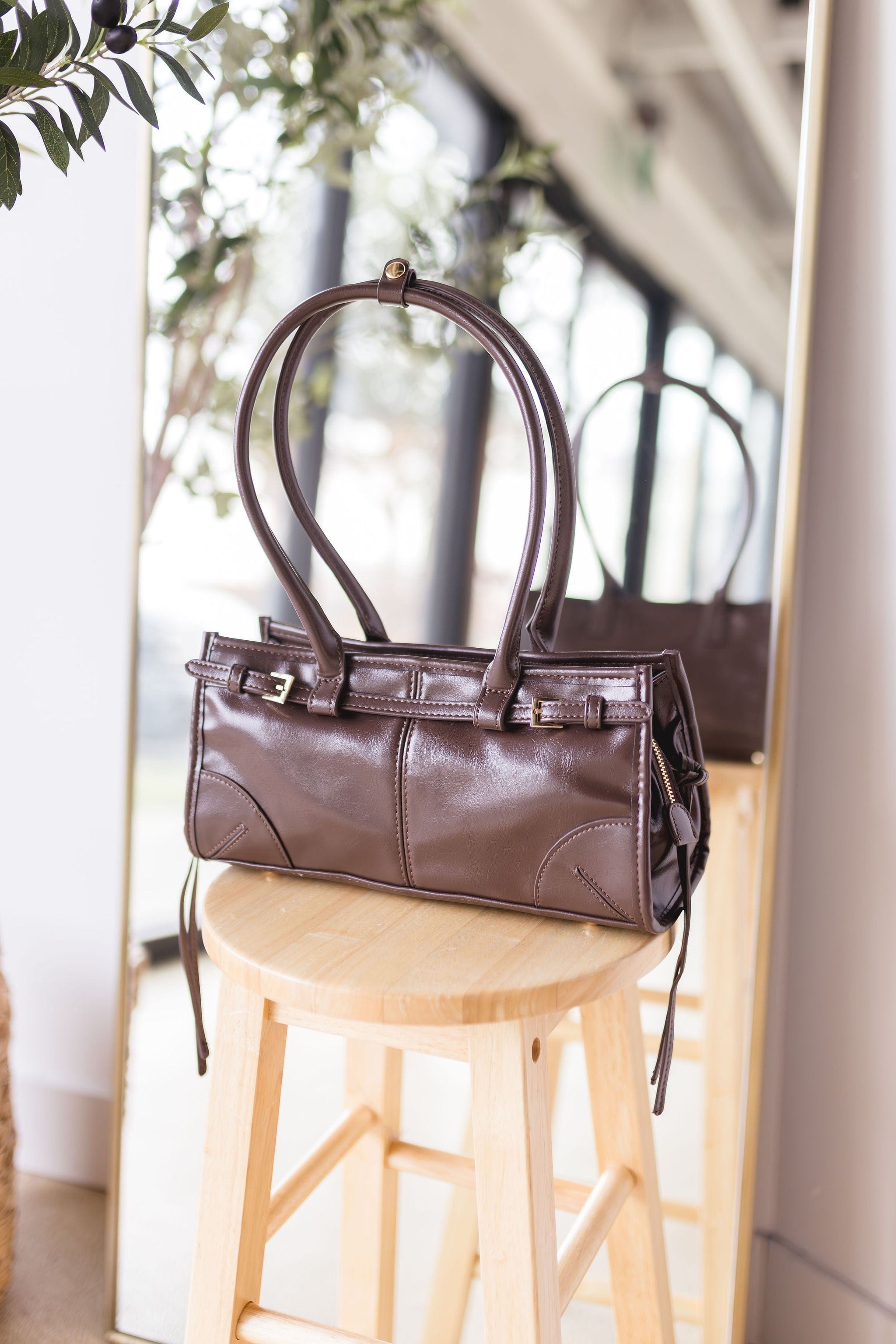 London Buckle Up Shoulder Bag