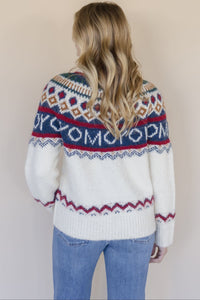 Alpine Zip Up Sweater