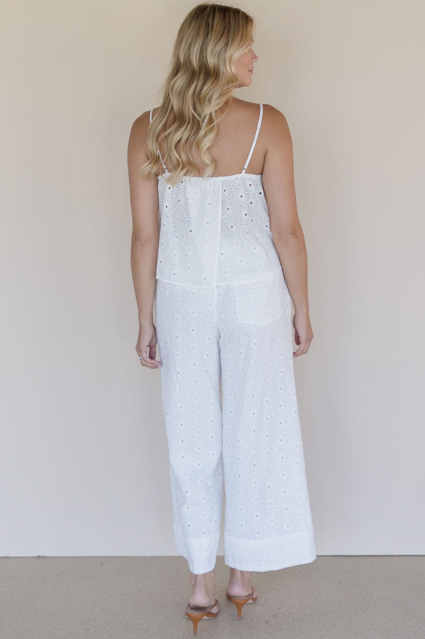 Elsie Eyelet Tank