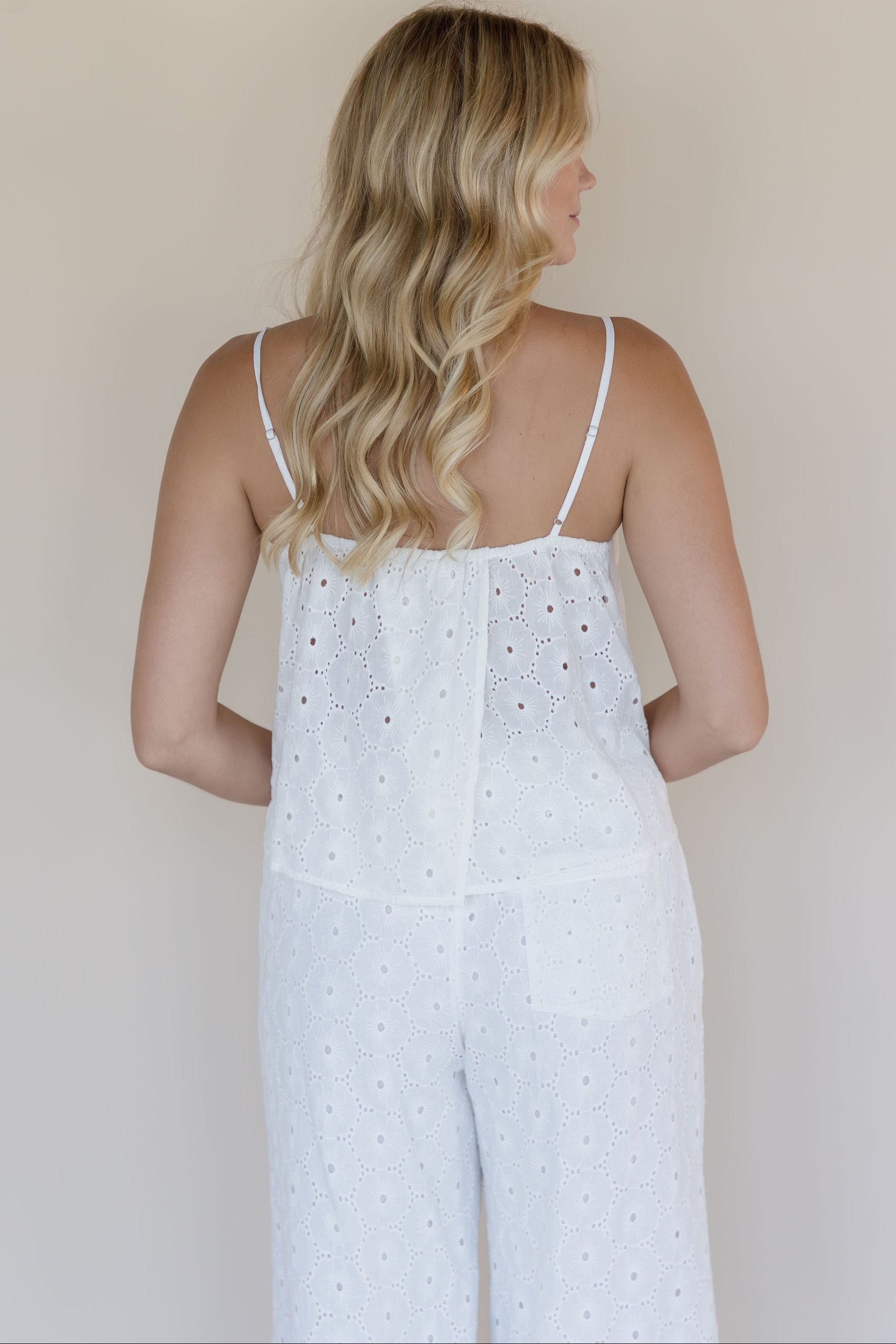 Elsie Eyelet Tank