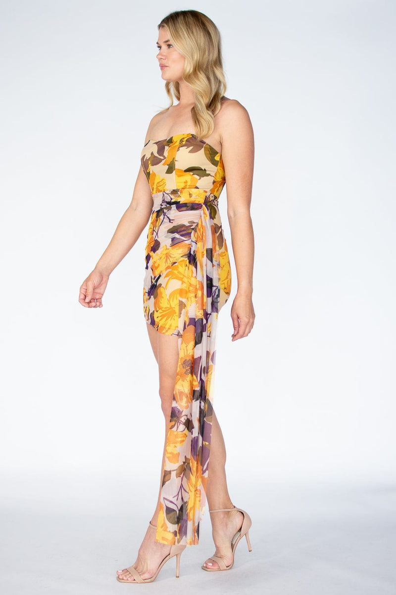 Jayne Strapless Mini Dress