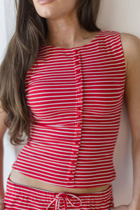 Hot Stripe Summer Tank