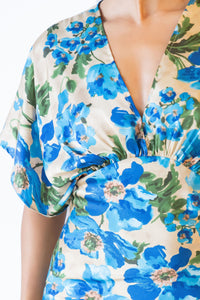 Art Of Bloom Blouson Bodice Midi Dress Art Of Bloom Blouson Bodice Midi Dress