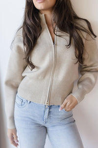 Rowan Zip Up Sweater