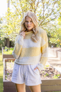 Opal Rugby Stripe Sweater
