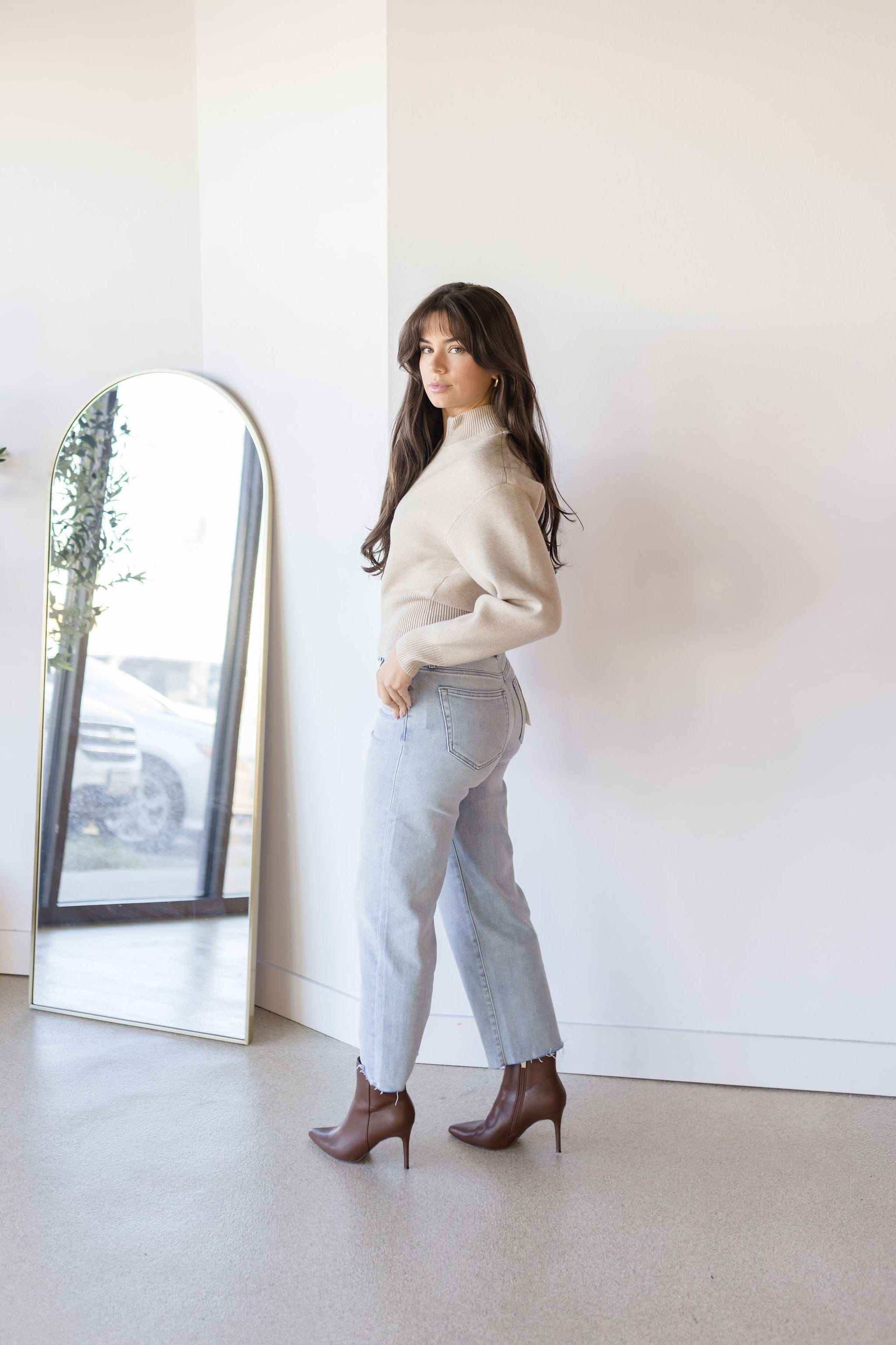 Rowan Zip Up Sweater