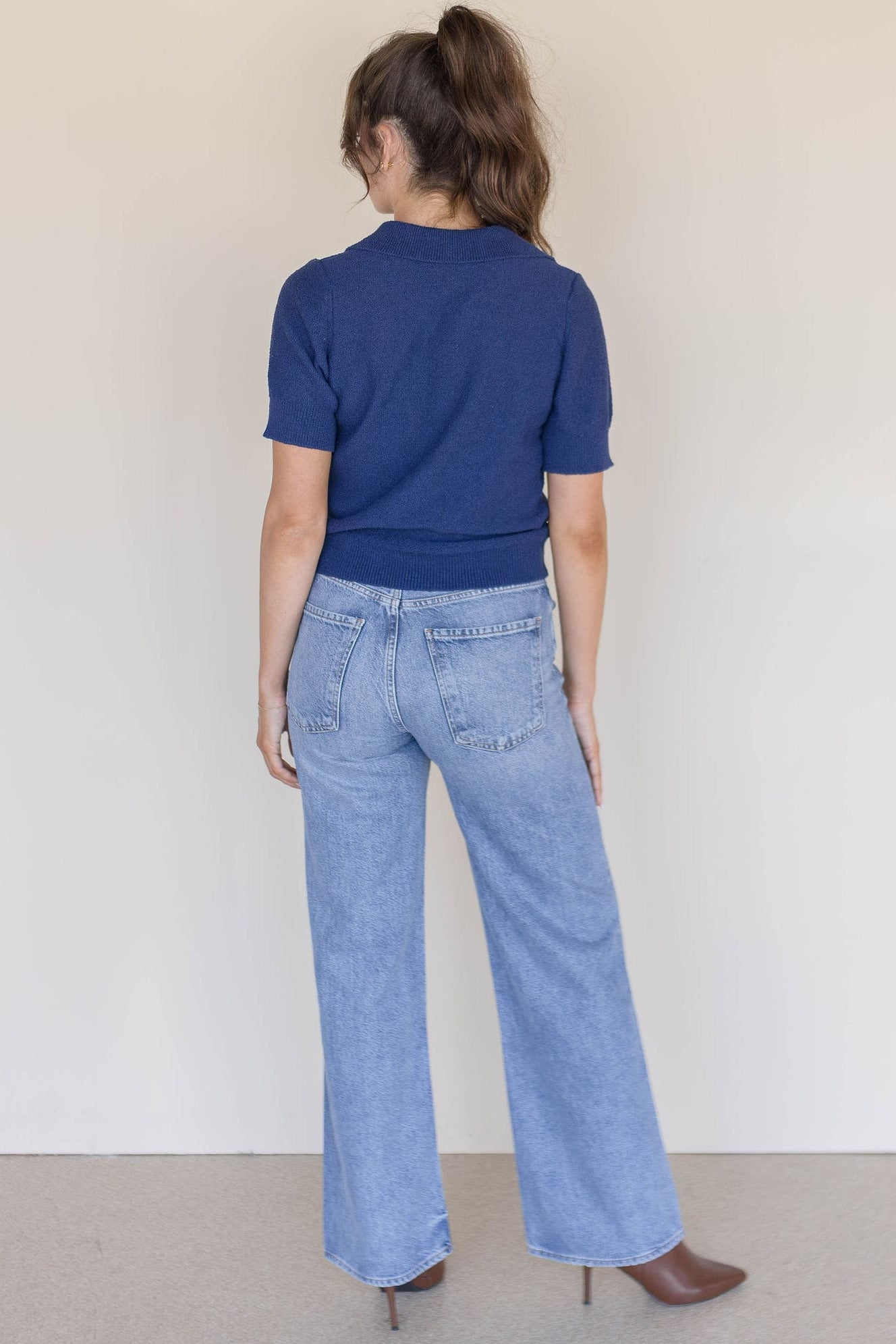 Tatum Collared Pullover