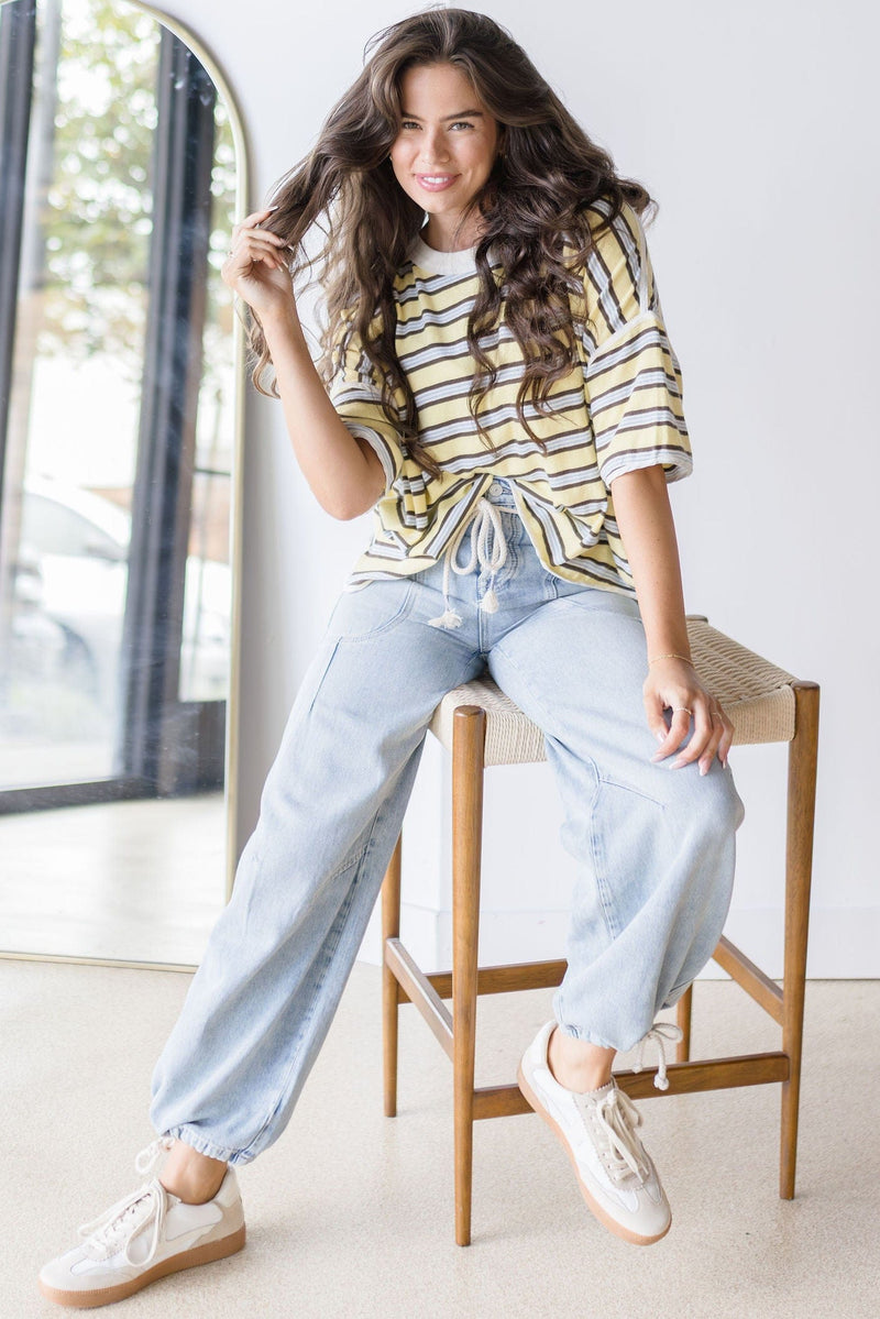 Love Language Pull-On Jeans Love Language Pull-On Jeans