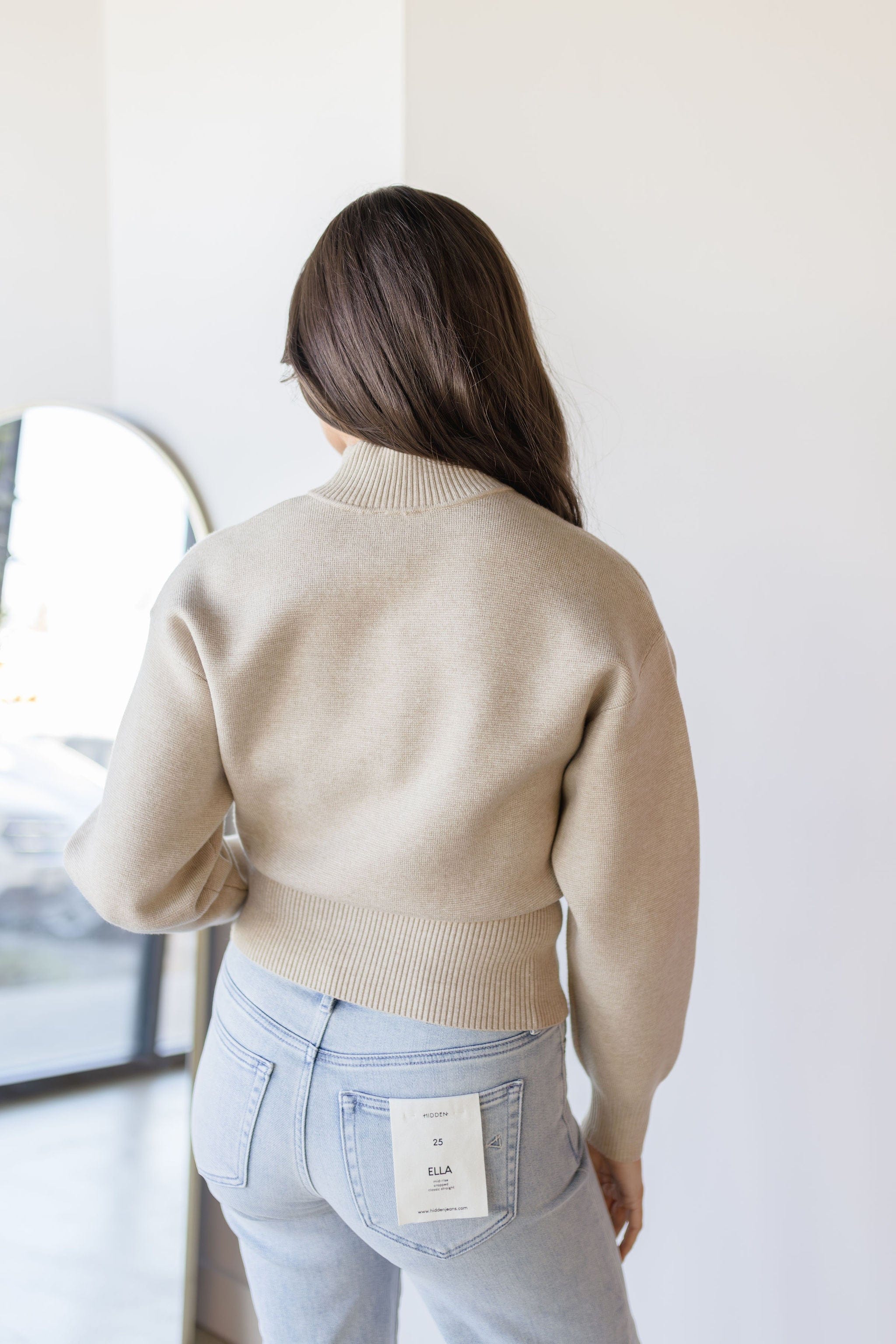 Rowan Zip Up Sweater