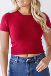 Kelbie Short Sleeve Sweater Top Kelbie Short Sleeve Sweater Top