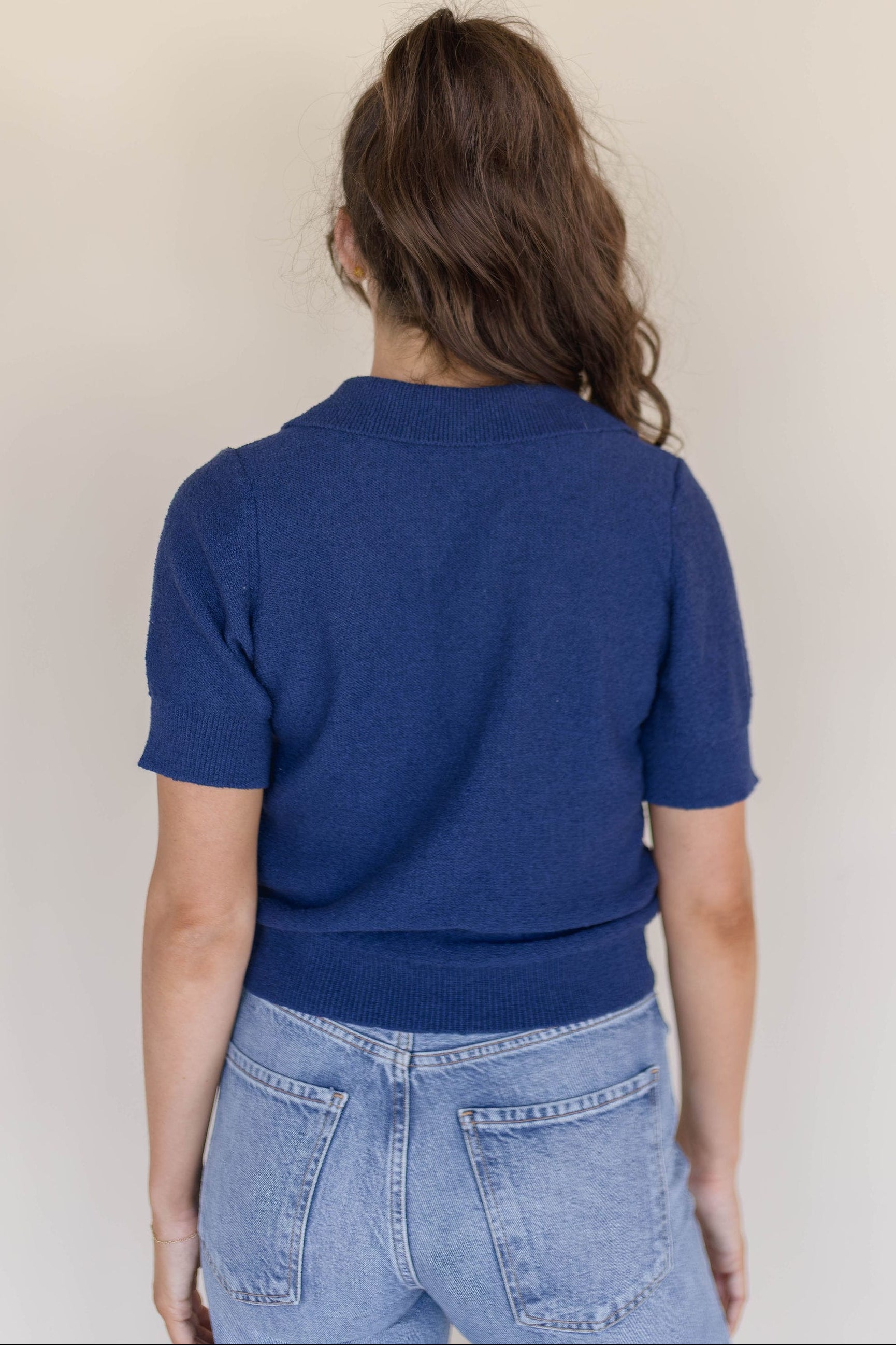 Tatum Collared Pullover