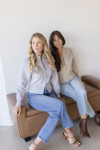 Rowan Zip Up Sweater