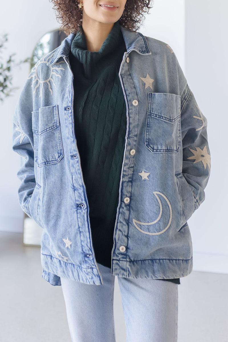 Madison City Embroidered Jacket