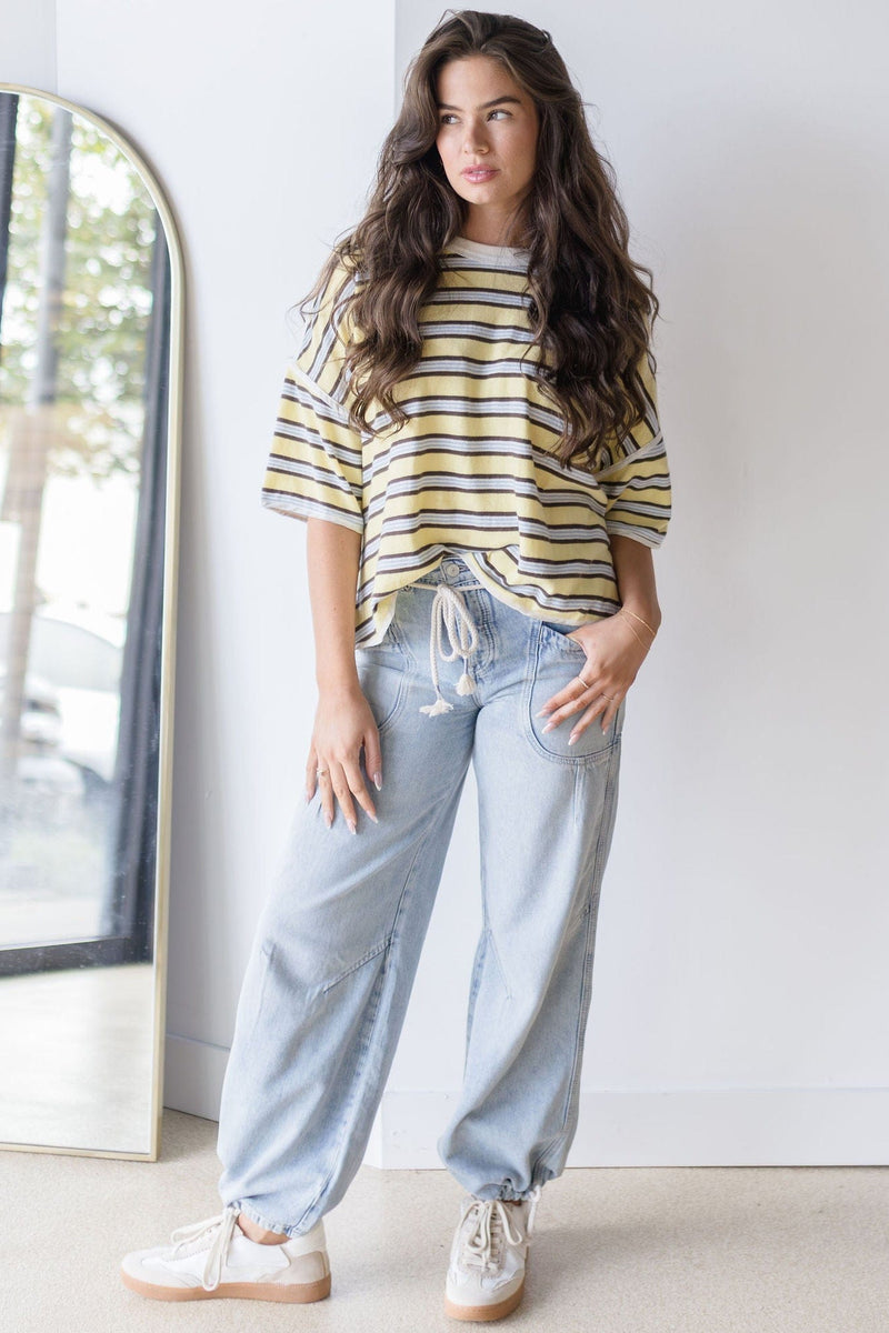 Love Language Pull-On Jeans Love Language Pull-On Jeans