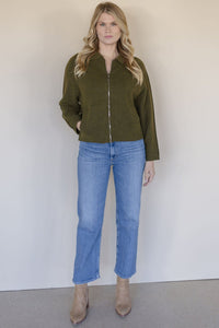 Alexandra Zip Up Sweater