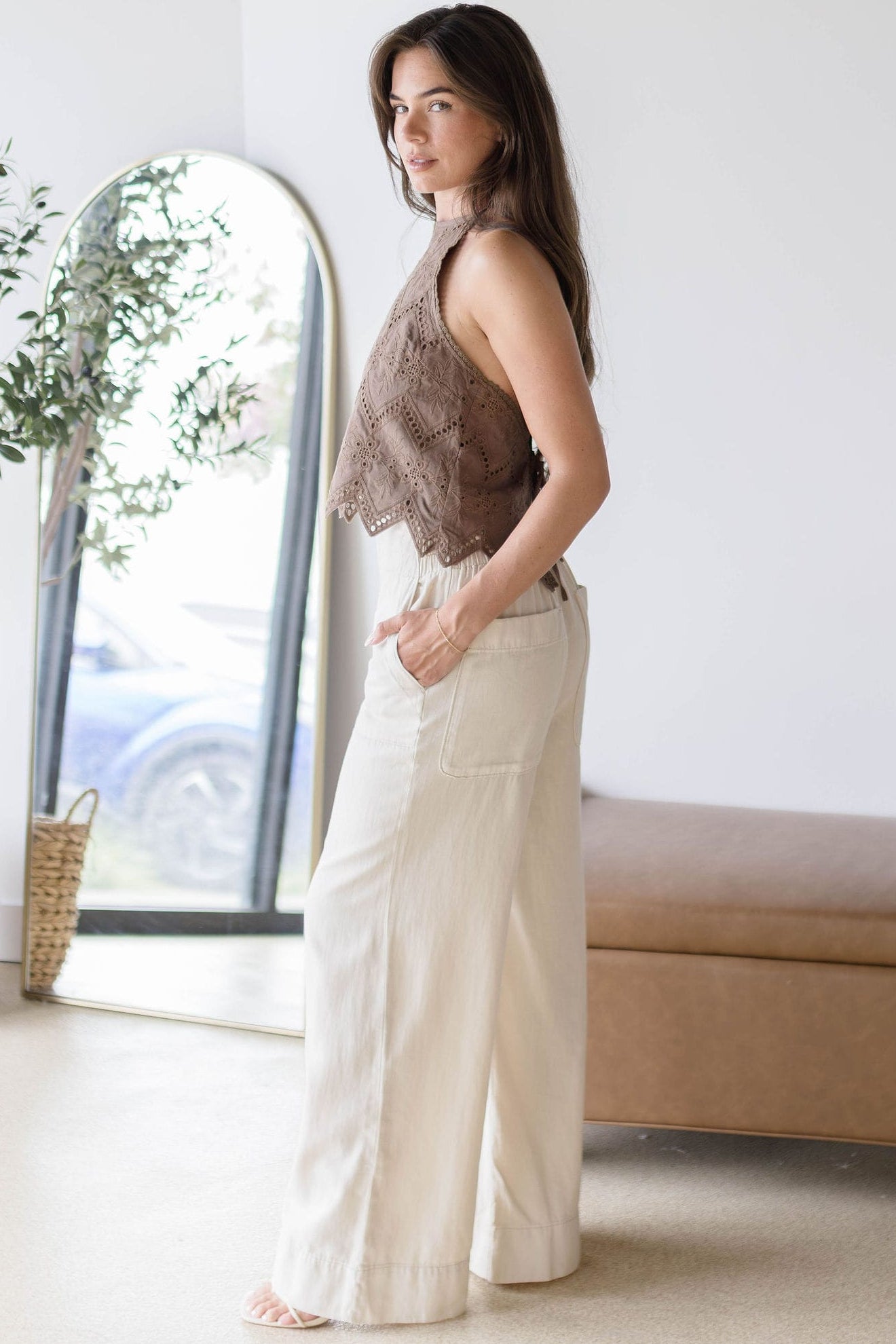 Breezy Denim Pull On