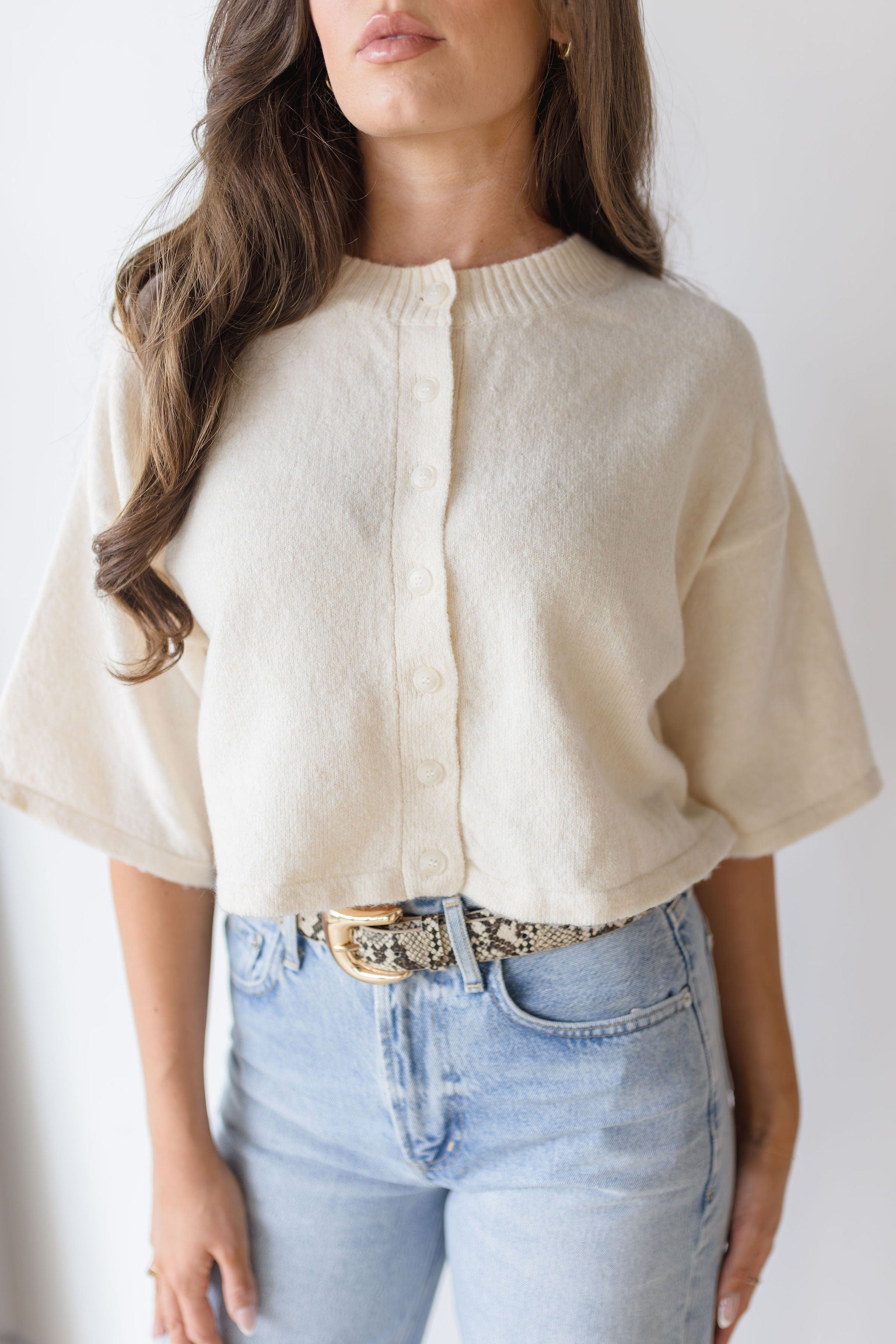 Gale Knit Cardigan Top