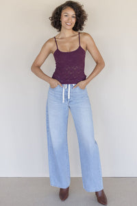 Floral Textured Lace Brami