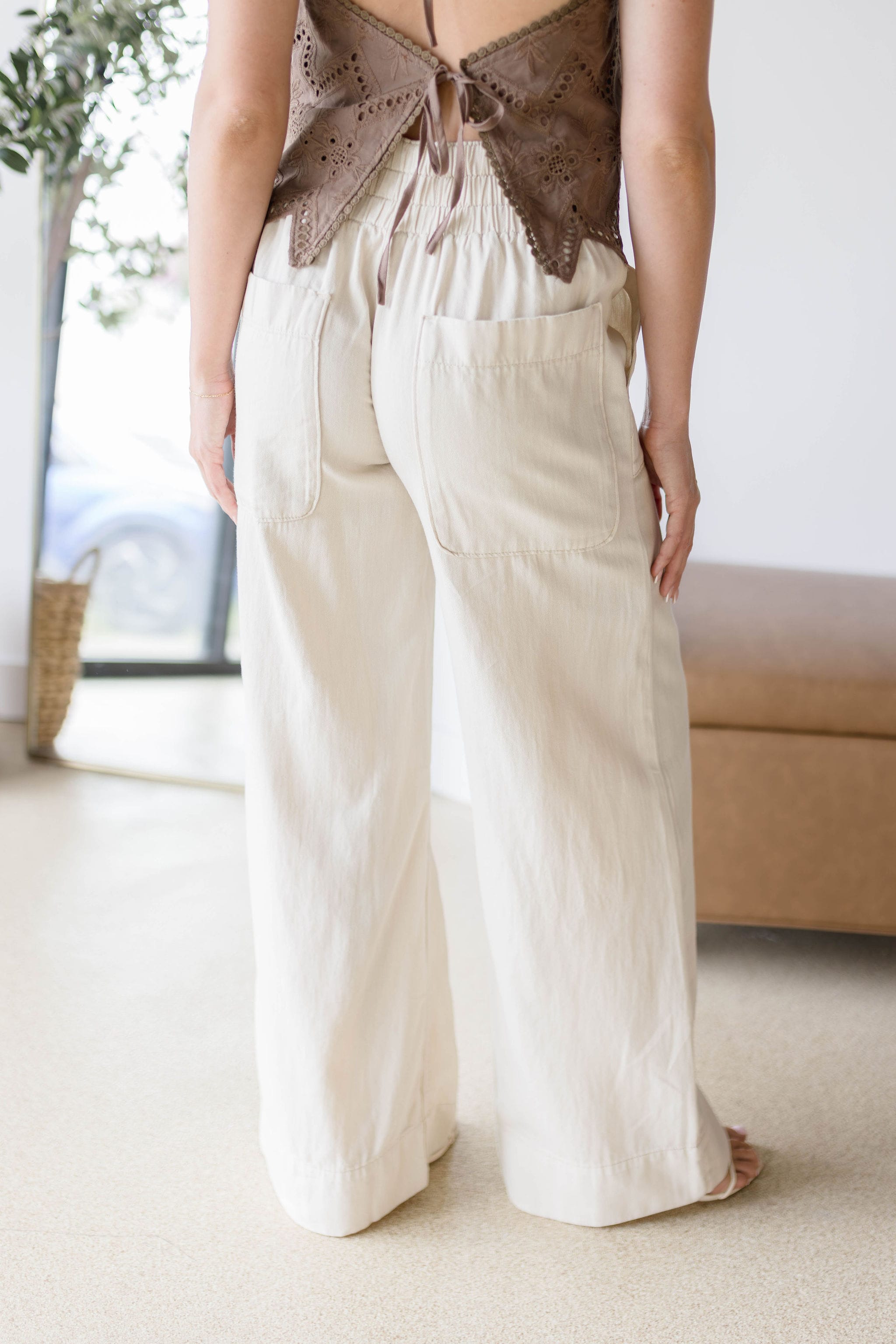 Breezy Denim Pull On
