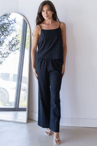 Elsie Eyelet Tank
