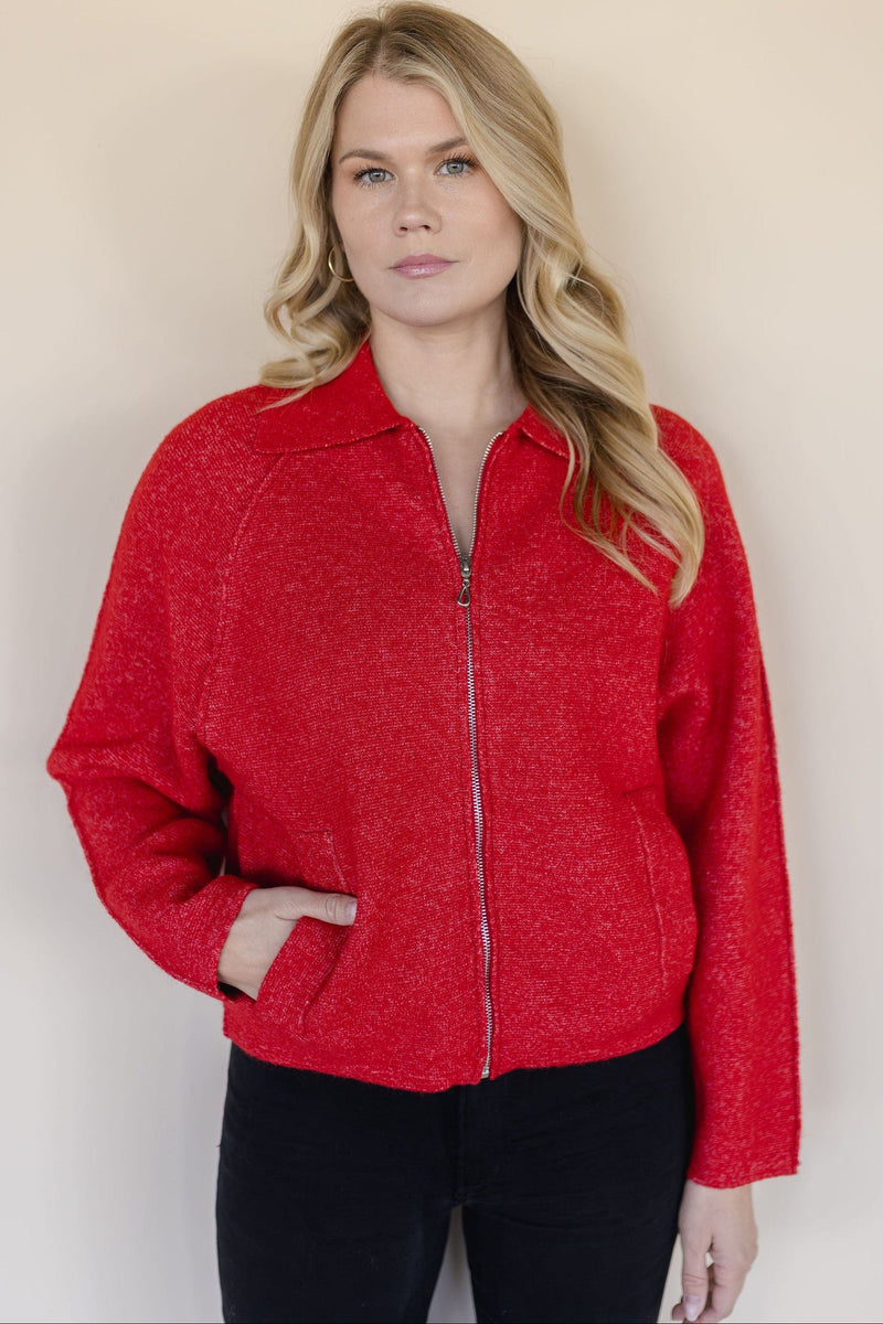 Alexandra Zip Up Sweater Alexandra Zip Up Sweater