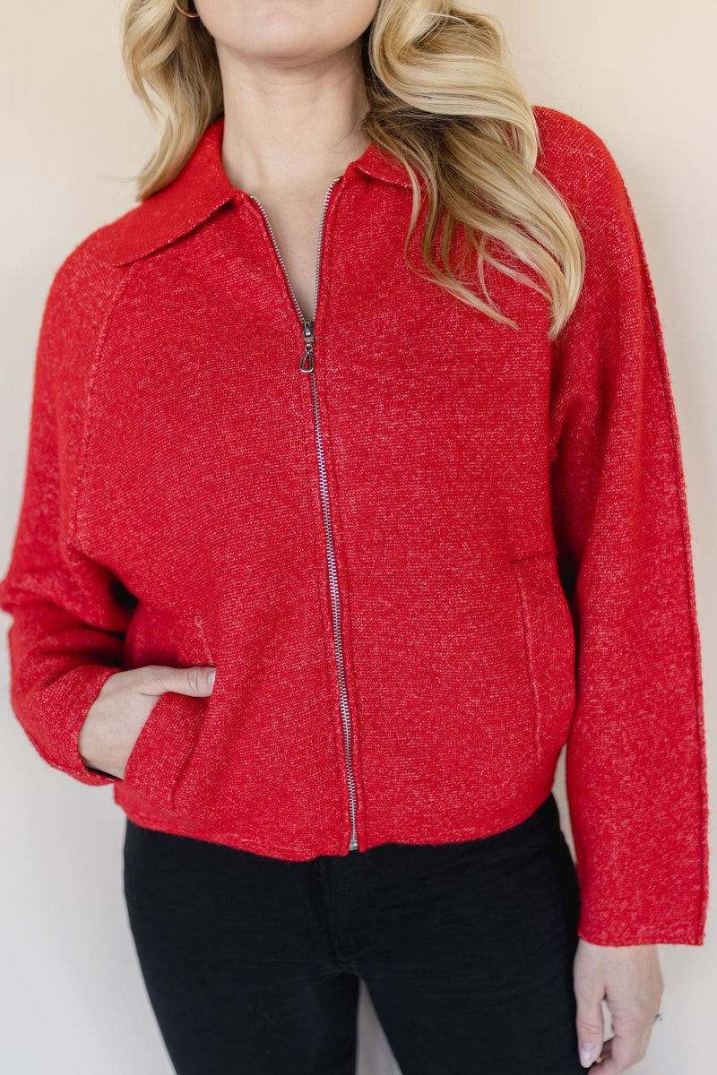 Alexandra Zip Up Sweater Alexandra Zip Up Sweater