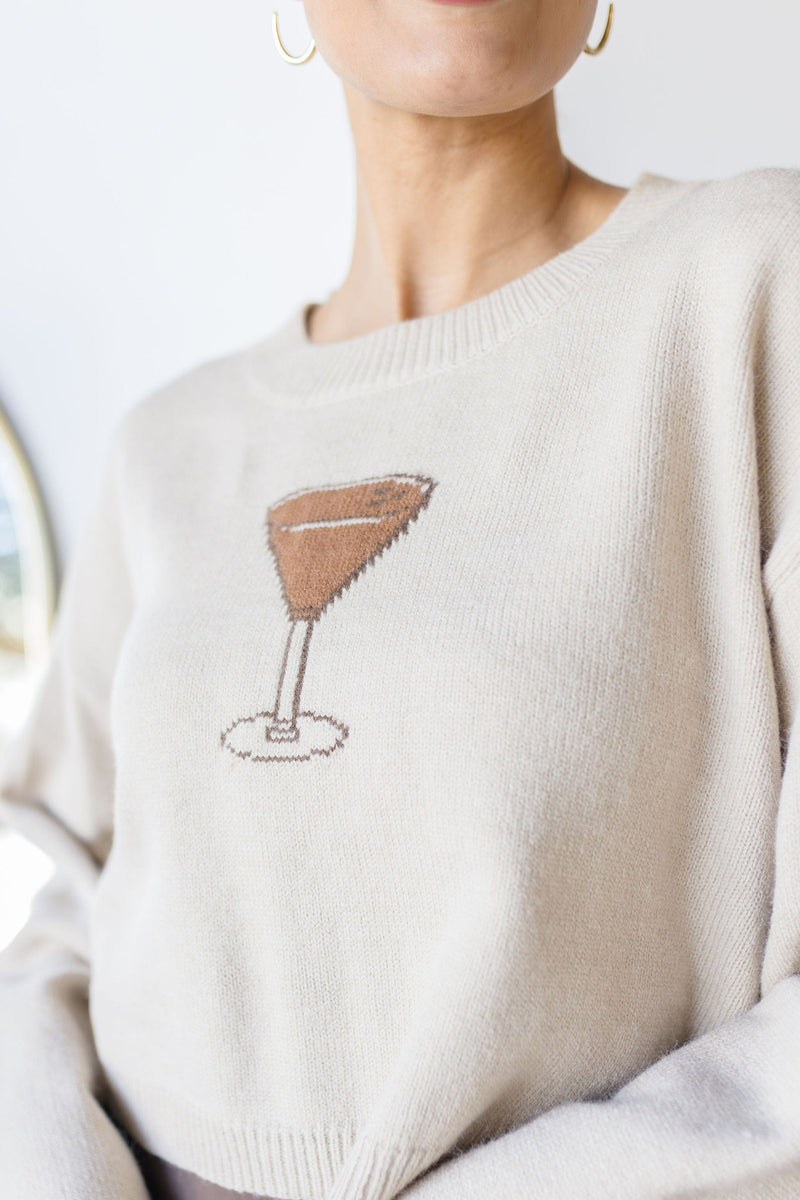 Late Night Cropped Sweater Late Night Cropped Sweater