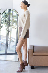 Late Night Cropped Sweater Late Night Cropped Sweater