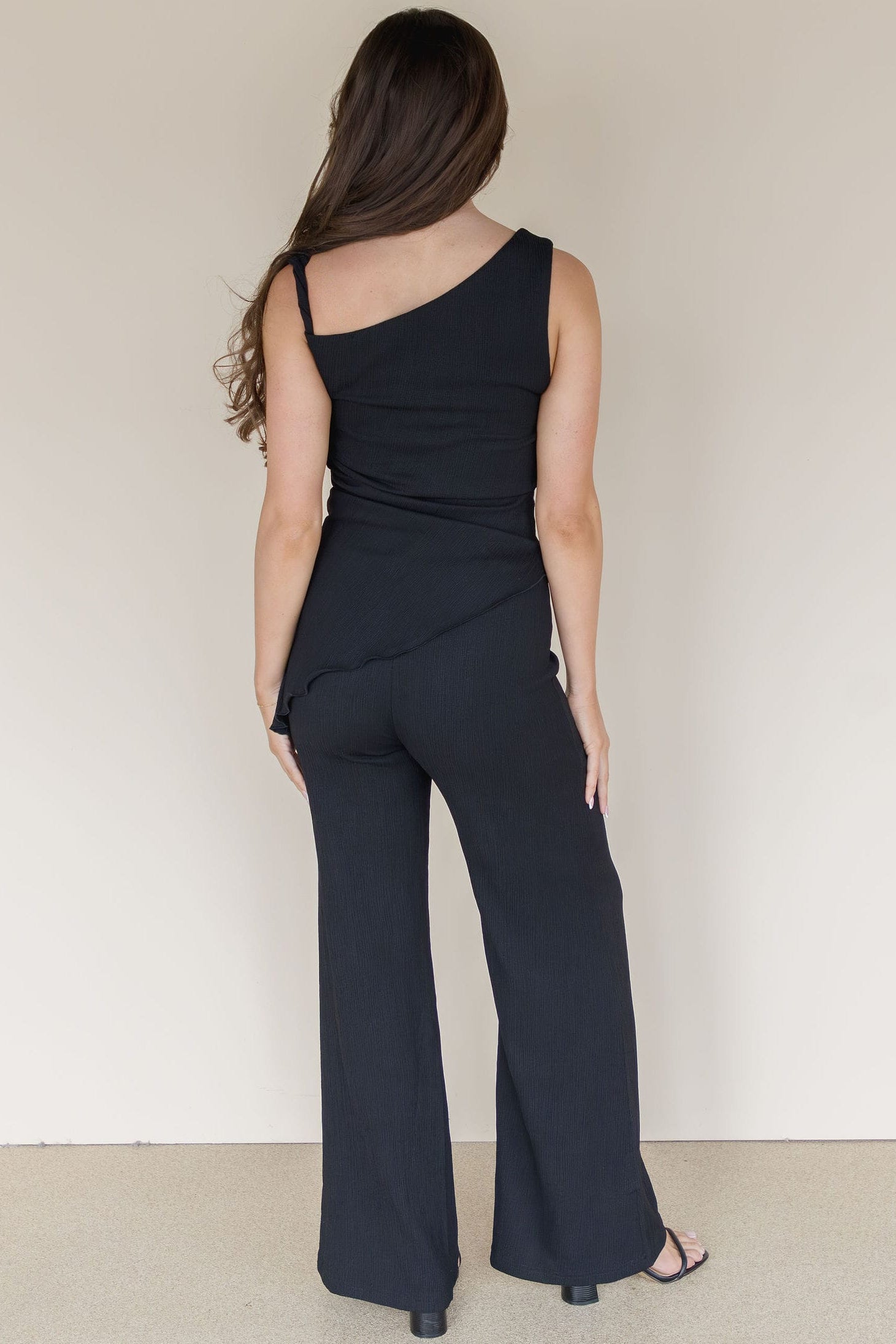 Romina Asymmetrical Stretch Top