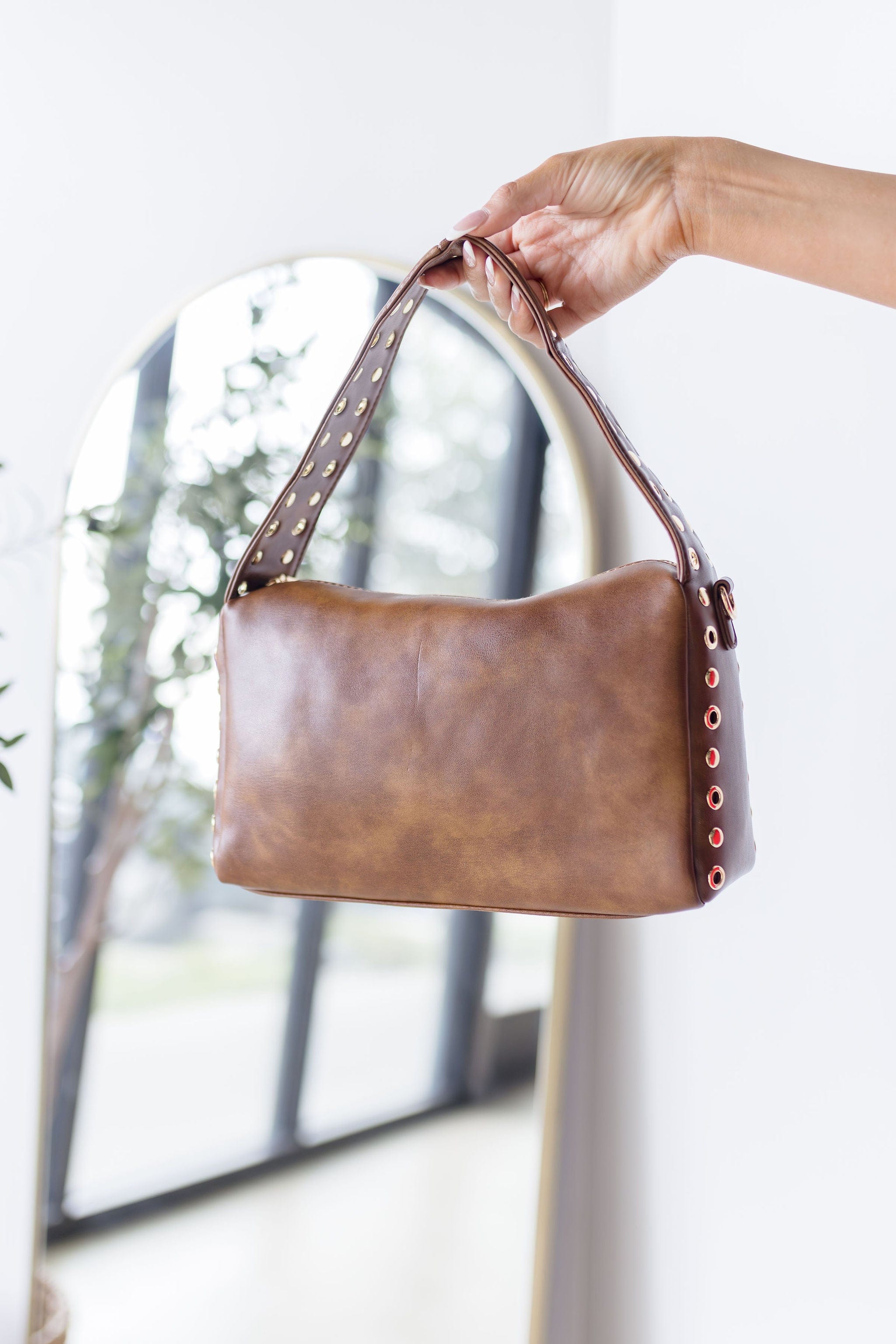 Sierra Grommet Shoulder Bag