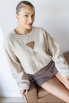 Late Night Cropped Sweater Late Night Cropped Sweater