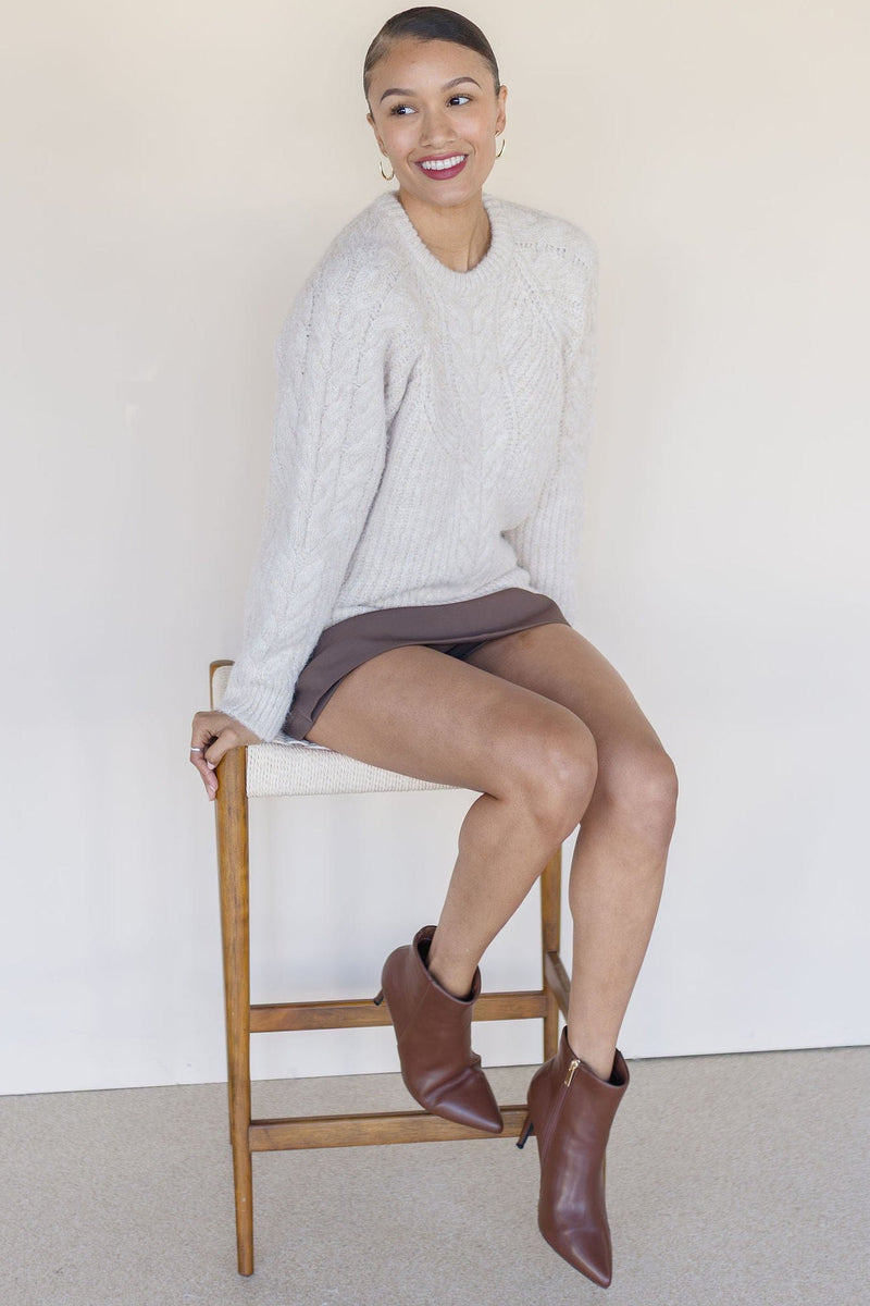 Taran Cable Knit Sweater Taran Cable Knit Sweater