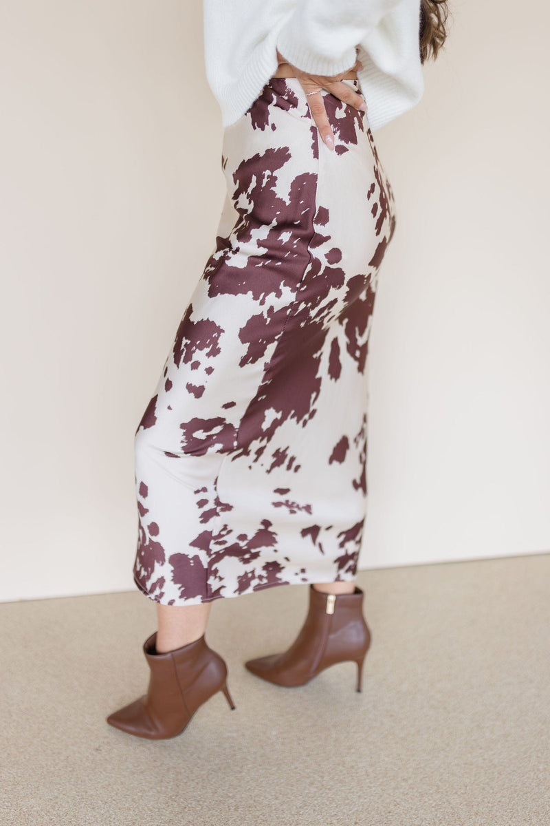 Wilson Cowhide Midi Skirt Wilson Cowhide Midi Skirt