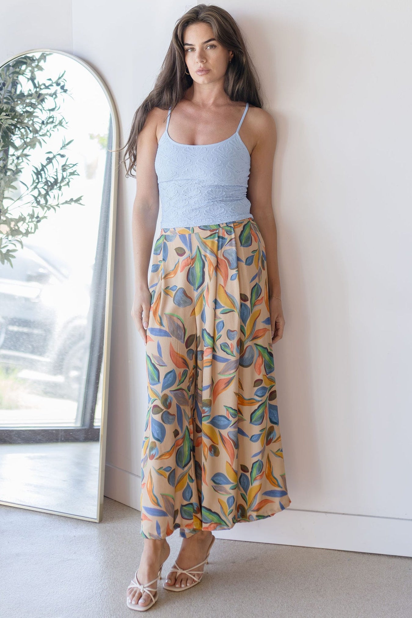 Floral Textured Lace Brami