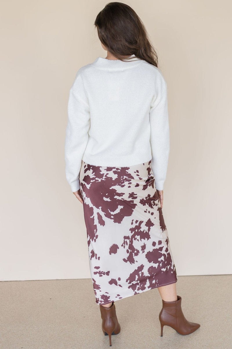 Wilson Cowhide Midi Skirt Wilson Cowhide Midi Skirt