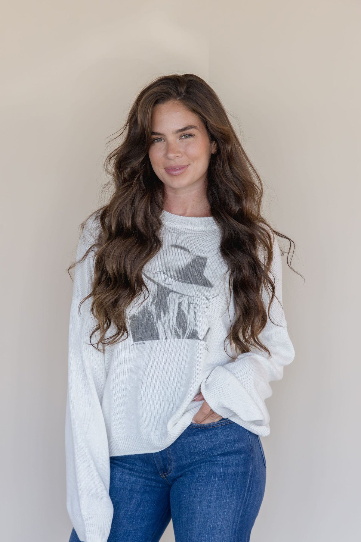 On The Verge Jordyn Crewneck Sweater