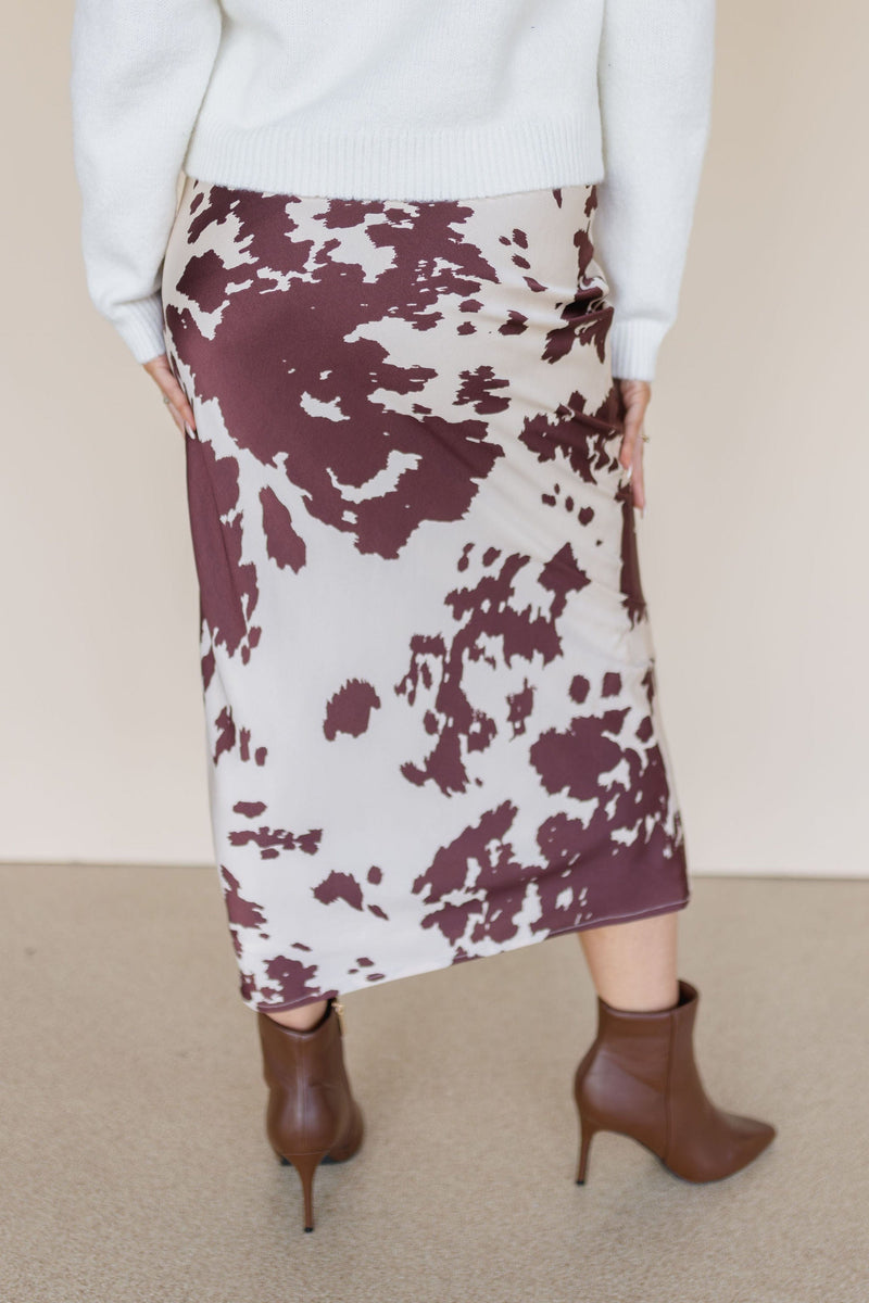Wilson Cowhide Midi Skirt Wilson Cowhide Midi Skirt