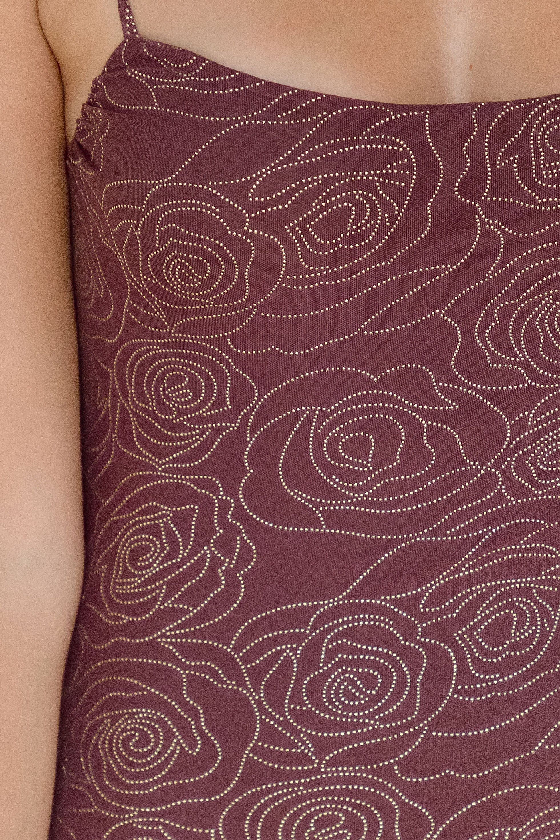 Agnes Studded Floral Mini Dress Agnes Studded Floral Mini Dress