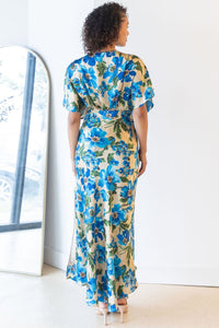 Art Of Bloom Blouson Bodice Midi Dress Art Of Bloom Blouson Bodice Midi Dress