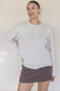 Taran Cable Knit Sweater Taran Cable Knit Sweater