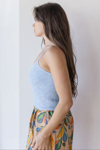 Floral Textured Lace Brami