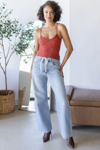 Double Lace Trim Textured Brami