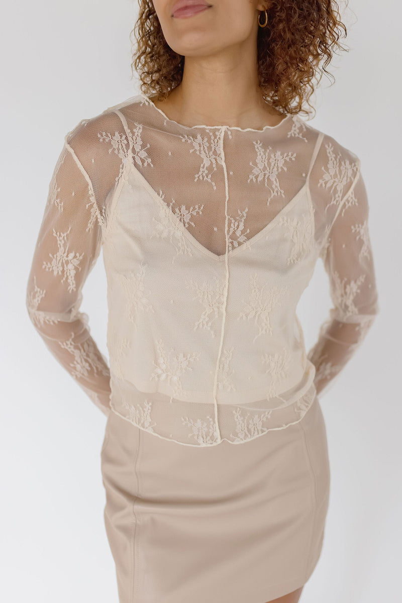 Loretta Lace Long Sleeve