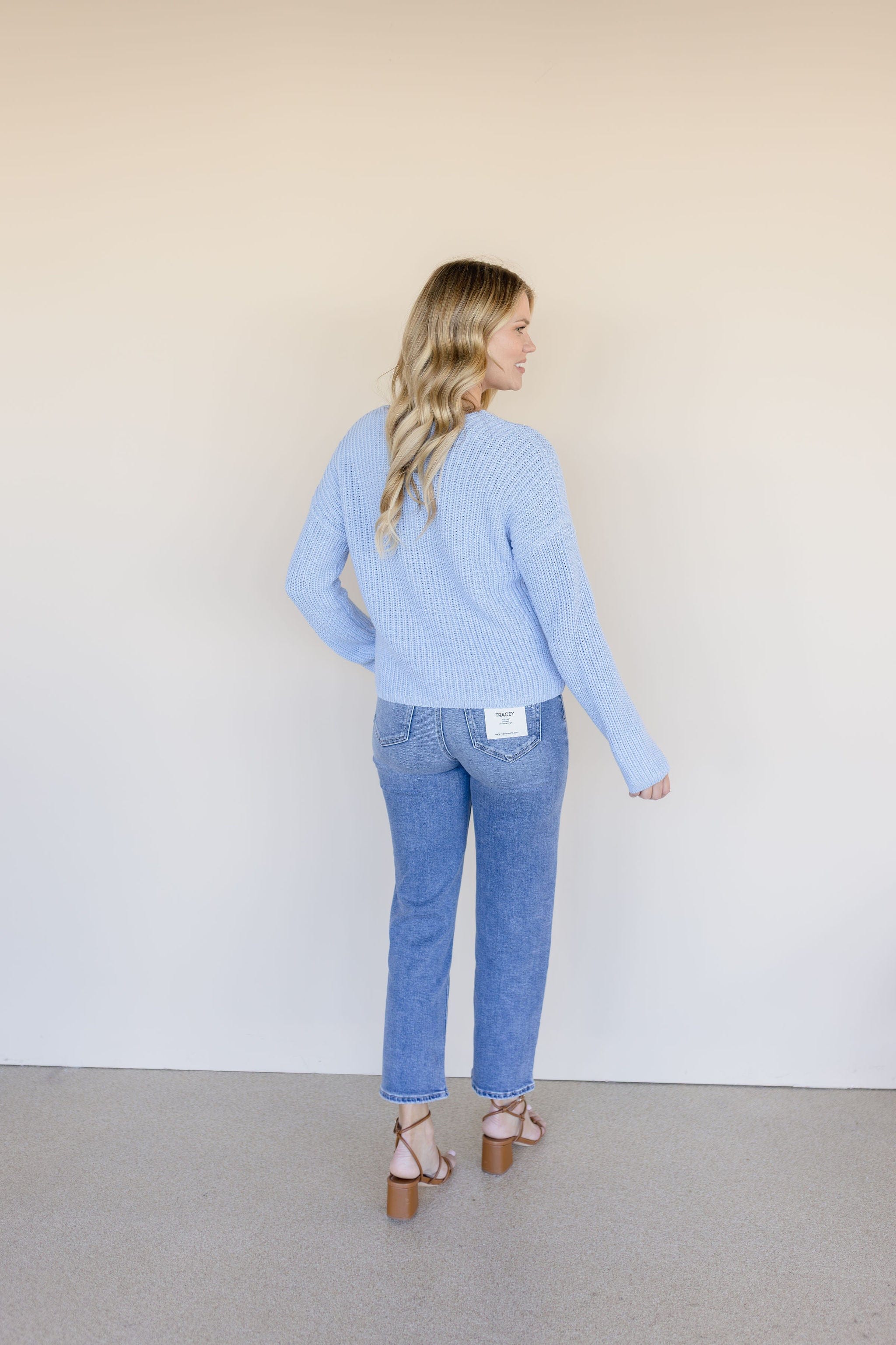 Spencer V-Neck Knit Sweater